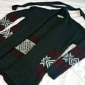 Warm Dark Gray Cardigan